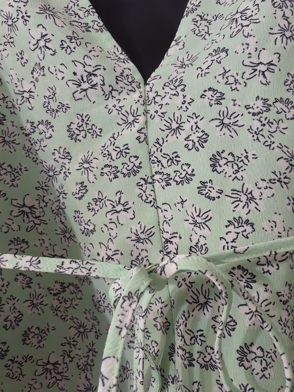 Primark Mint Green Floral Tank Top - Picture 5 of 5